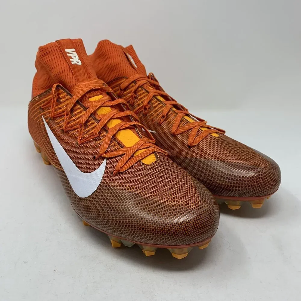 Nike Vapor Untouchable 2 Football Orange White 824470-818 Men's Size 15‎